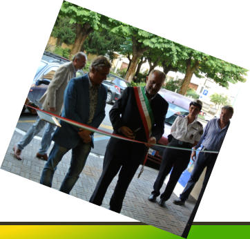 Inaugurazione con il sindaco